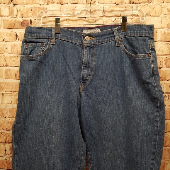 Levi's 550 Jeans Relaxed Boot Cut Jeans Size 12 Medium - Picture 6 of 15
